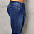 Calça Jeans Azul, Com  Acessórios preto - Imagem 3