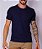 Camiseta Tricot Azul Marinho - Imagem 1
