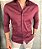 Camisa Manga Longa Bordo - Imagem 1