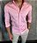 Camisa Manga Longa Rosa - Imagem 1