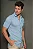 Camisa Dubai Gola Tradicional Azul Claro - Imagem 4