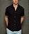 Camisa Dubai Gola Tradicional Preto - Imagem 1