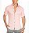 Camisa Dubai Gola Tradicional Rosa - Imagem 1