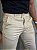 Calça Alfaiataria Sarja Acetinada Slim – Bege - Imagem 2