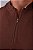 Polo Enzo Ziper Marrom - Imagem 2