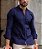 Camisa Eros Flame Azul Marinho - Imagem 1