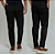 Calça alfaiataria Relax com Ajuste Lateral Preto - Imagem 1