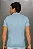 Polo Tricot Slim Azul Claro - Imagem 2