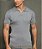 Polo Tricot Slim Cinza - Imagem 1