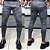 kit 2 Calça Alfaiataria Skinny Azul, Cinza - Imagem 2