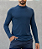 Blusa Gola Canelada Azul - Imagem 1