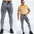 Calça Jeans Skinny Marmorizada Costura Tripla - Imagem 1