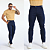 Calça Alfaiataria Skinny Ajuste Lateral – Azul Marinho - Imagem 1