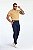 Calça Alfaiataria Skinny Ajuste Lateral – Azul Marinho - Imagem 3