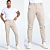 Calça Alfaiataria Skinny Ajuste Lateral – Areia - Imagem 1