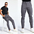 Calça Alfaiataria Skinny Ajuste Lateral – Cinza Escuro - Imagem 1