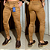 Calça Alfaiataria Cós Italiano Chocolate - Imagem 1