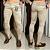 Calça Alfaiataria Cós Italiano khaki - Imagem 1