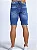 Bermuda Jeans Azul Médio Básica - Imagem 2