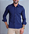 Camisa Social Ben Azul Marinho - Imagem 1