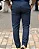 Calça Alfaiataria Jerry Ajuste Lateral Azul Jeans - Imagem 4