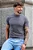 Camiseta Cinza Gola Media Fiji - Imagem 3