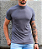 Camiseta Cinza Gola Media Fiji - Imagem 1