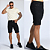 Bermuda Jeans Preta Destroyed - Imagem 1