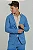 Blazer Masculino Linho Azul claro - Imagem 3