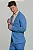 Blazer Masculino Linho Azul claro - Imagem 2