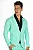 Blazer Jacquard Slim Fit Masculino Verde - Imagem 3