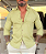 Camisa De Linho Premium Verde Claro - Imagem 1