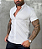 Camisa Social Fibra De Bambú branco - Imagem 1