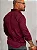 Camisa Social Fibra De Bambú ML Vinho - Imagem 2