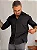 Camisa Social Fibra De Bambú ML Preto - Imagem 3