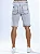 Bermuda Jeans Marmorizada Aviamentos Laranjas - Imagem 3