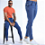 Calça Jeans Skinny Azul Médio Básico - Imagem 1