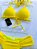 biquíni cortininha parte de baixo borboleta (amarelo) - Imagem 5