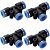 Conexão Pneumática Kit União Engate Em T Pu 12mm 4 Peças - Imagem 1