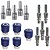 Kit Compressor Espigão Pino Engate Rápido Capa plástica - Imagem 1