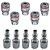 Kit Compressor Espigão Engate Rápido E Pino Engate 1/4 Fêmea - Imagem 1