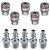 Kit Compressor Espigão Engate Rápido E Pino Engate 1/4 Macho - Imagem 1