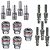Kit Compressor  Espigão Engate Rápido E Pino Engate 1/4 - Imagem 1