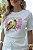 T-SHIRT ESTAMPADA PREMIUM - TROPICAL - OFF WHITE - Imagem 2