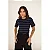 T-SHIRT  RIVIERA PREMIUM - LISTRADA AZUL MARINHO - Imagem 2
