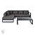 Conjunto Genova com mesa - Imagem 1