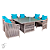 Conjunto Mesa de Jantar Noronha - Imagem 1