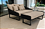 Chaise Doha com Puff - Imagem 1