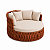 Chaise Porto em Tricô Náutico - Imagem 2