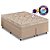 Cama Box Queen + Colchão Molas Ensacadas Don Cielo Viscogel Europillow 158x198x72cm - Imagem 1